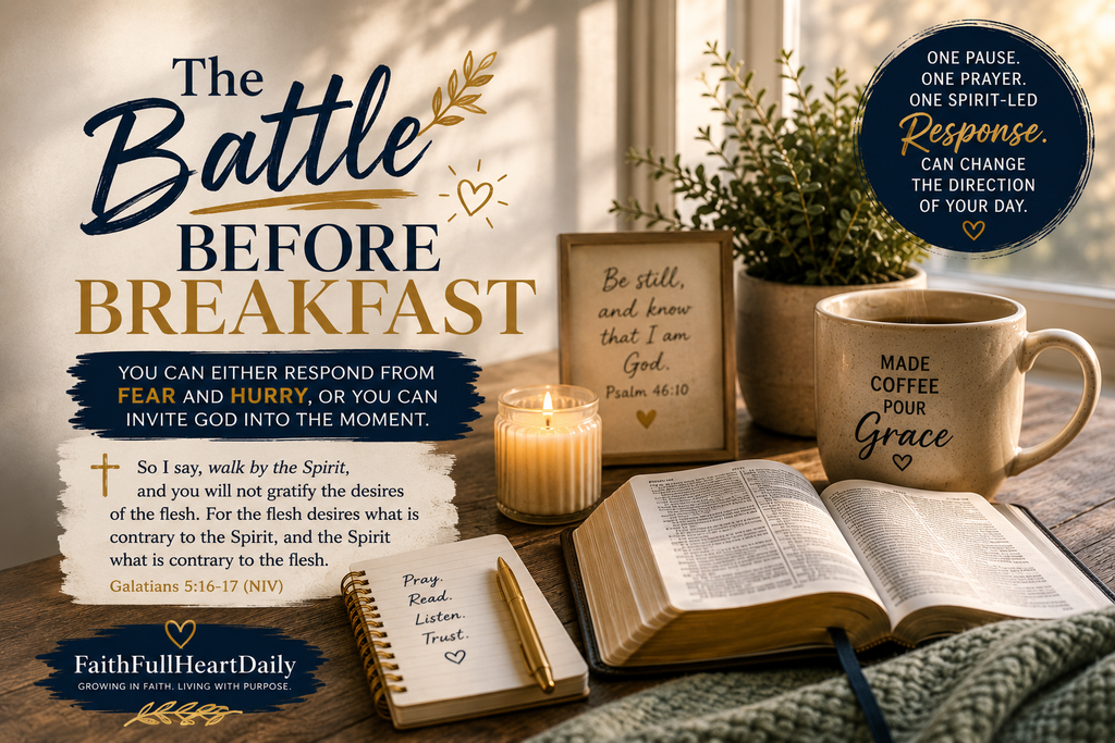 The Battle Before Breakfast (And Why It Hurts)