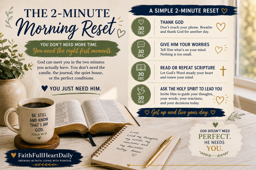 A 2-Minute Morning Reset