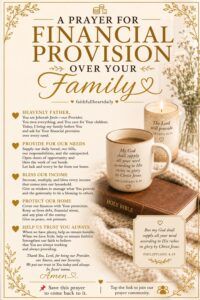 The Most Powerful Prayer for Financial Provision