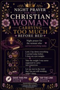 12 Powerful Night Prayers for Anxious Minds, Family Protection, and Weary Moms